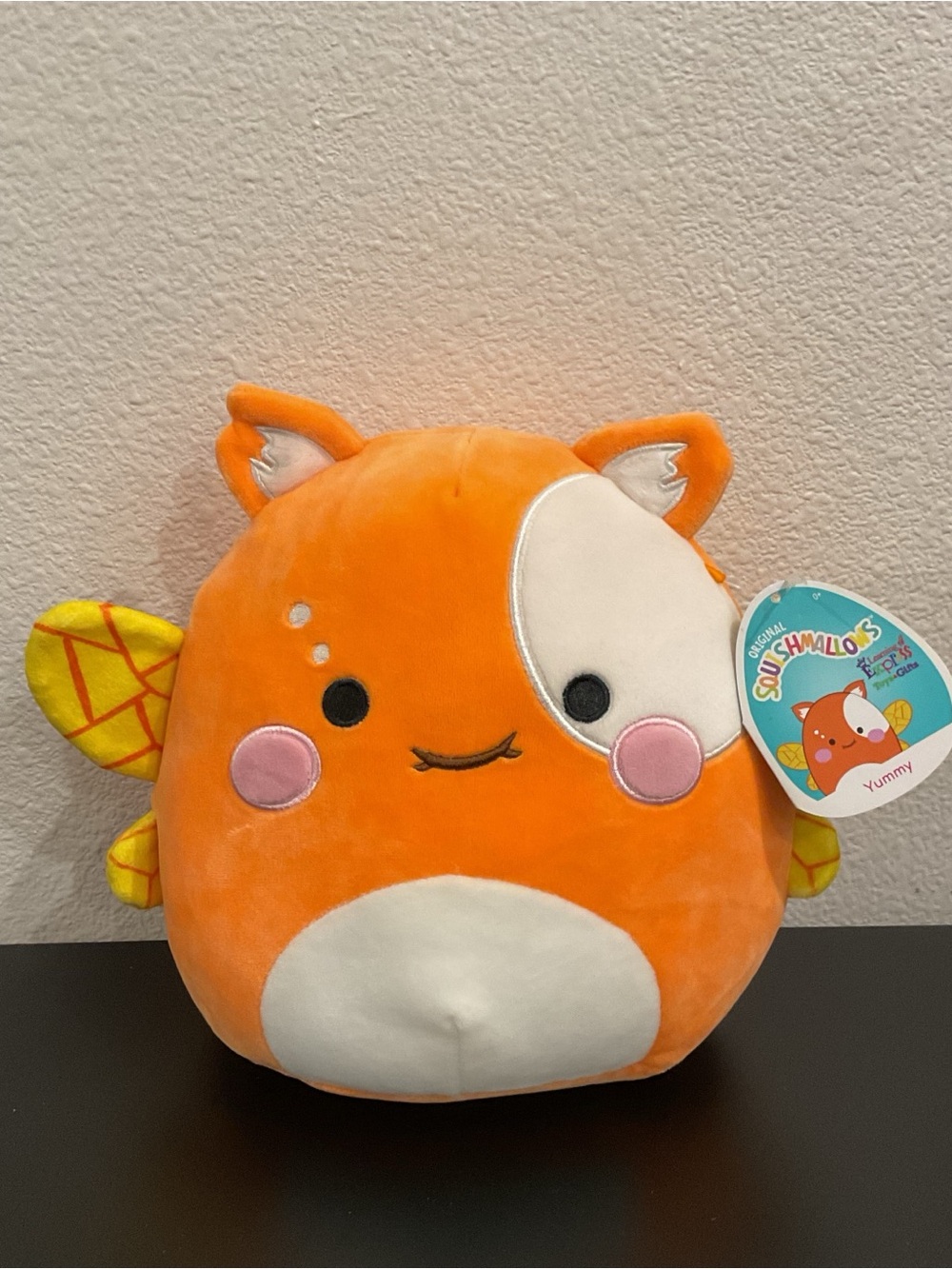 Squishmallows Yummy the Firefly 8" Learning Express Exclusive LE Orange Plush